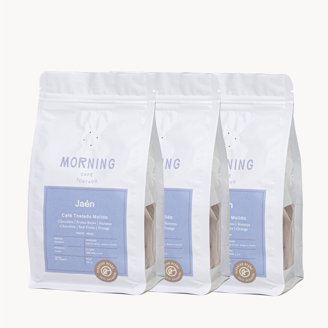 CAFÉ MOLIDO 85 PUNTOS – PACK 3 UNIDADES (250 G C/U)