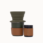 KT Thermo Set – Cafetera de Silicona V60 / Kit de Viaje