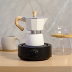Moka Clásica Octogonal Genérica – Crema (3 tazas)