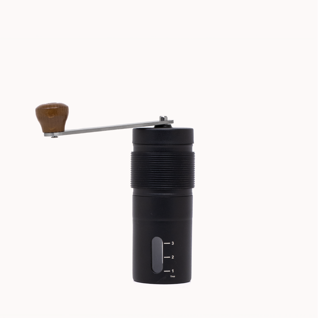 Molinillo Manual de Café – Acero Inoxidable (Negro)