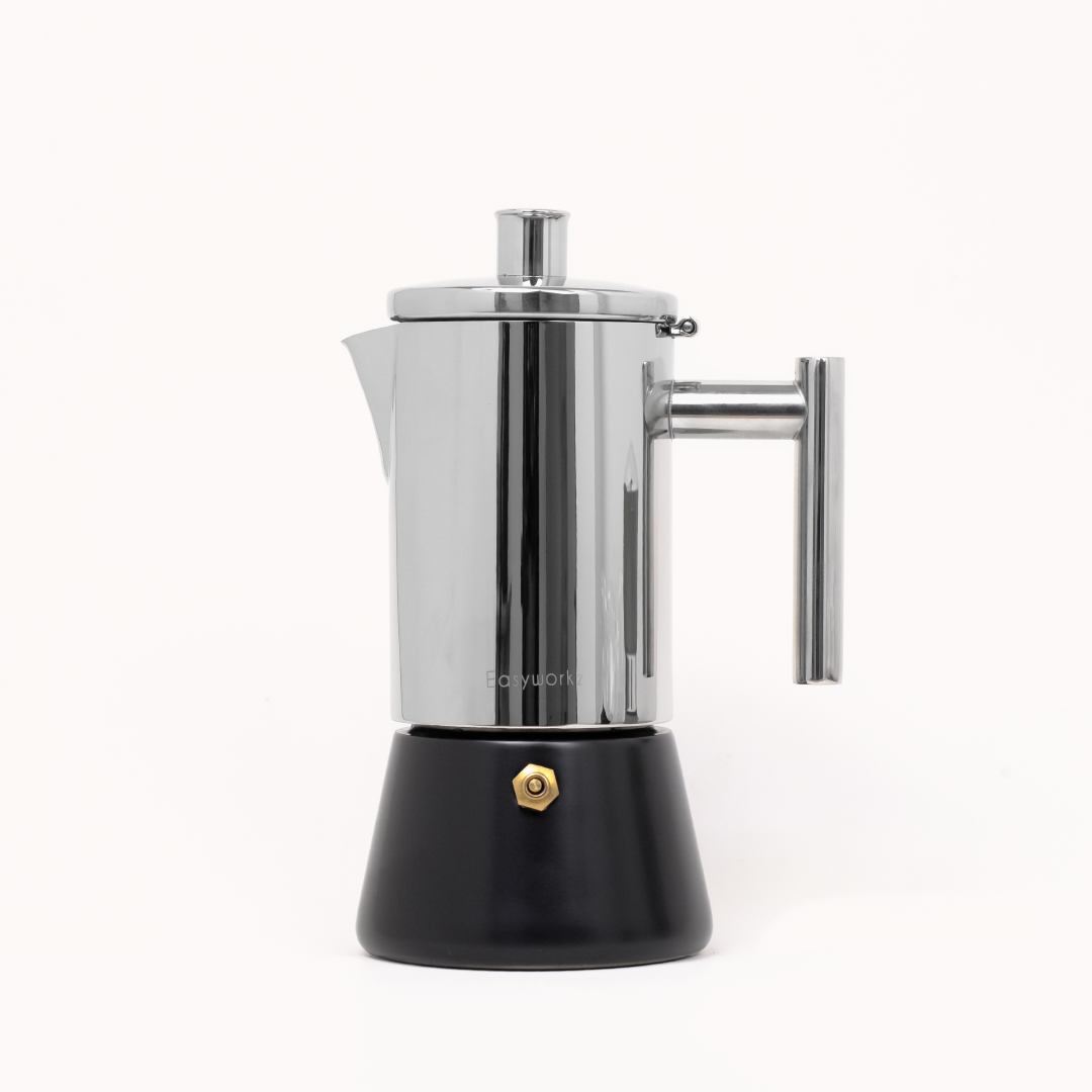 Cafetera Moka Easyworkz Acero Inoxidable (4 tazas)