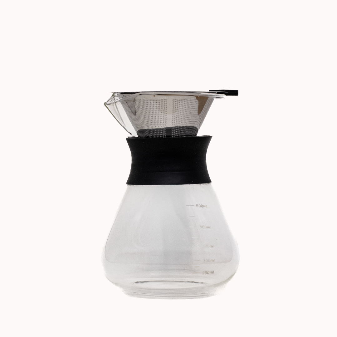 Cafetera V60 Pour Over de Vidrio (600 ml)